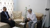عیادت فریدون از رئیس نهاد نمایندگی مقام معظم رهبری در دانشگاه‌ها