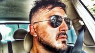 نیما شاهرخ شاهی در ماشینش + عکس