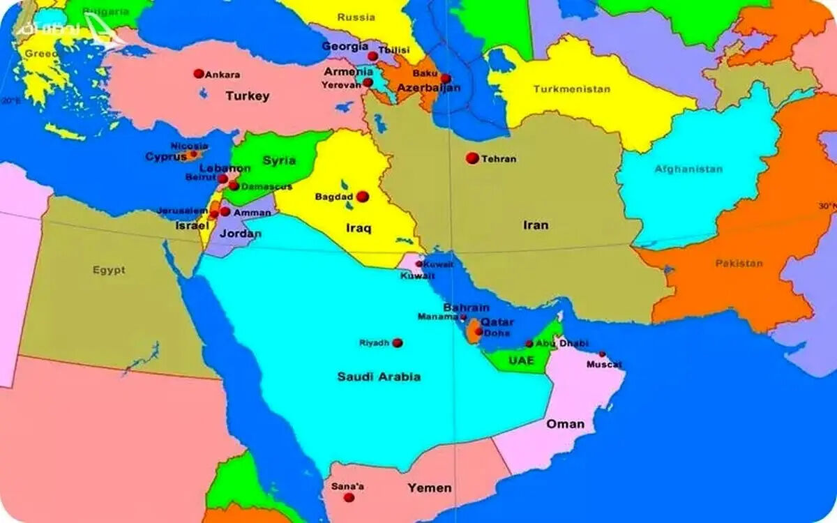 چه کشوری در کنار چه کشوری ایستاده یا در تقابل است؟