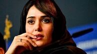 «پریناز ایزدیار» خرگوش به بغل /عکس