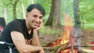 تفریحات علیرضا تلیسچی در دل طبیعت + عکس