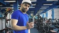 رضا بهرام‌در باشگاه ورزشی + عکس