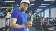 رضا بهرام‌در باشگاه ورزشی + عکس