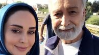 مریم خدارحمی در کنار بازیگر پس از باران + عکس