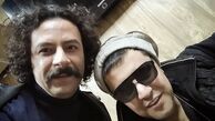 «شازده ارسلان» در جوار نویسنده سریال «زیر پای مادر»/عکس