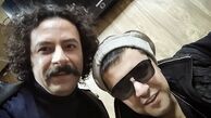 «شازده ارسلان» در جوار نویسنده سریال «زیر پای مادر»/عکس