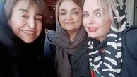 سپیده خداوردی در کنار مادر و خاله اش + عکس