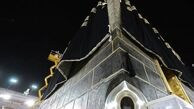 مراسم تعویض پرده کعبه انجام شد+ عکس