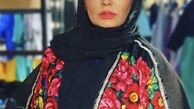 مانتو گل گلی خانم بازیگر + عکس