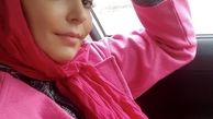 سلفی جدید خانم بازیگر در ماشین شخصیش + عکس