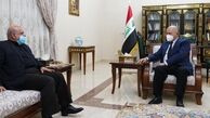 دیدار سفیر ایران در بغداد با رئیس جمهور عراق