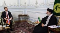 دیدار حجت‌الاسلام و المسلمین رئیسی با سفیر نروژ