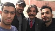 عکس بازیگر فوق لیسانسه ها با عواملی که هرگز دیده نمیشوند