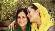 سانیا سالاری بازیگر گیسو و‌ مادرش + عکس