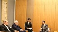 ظریف با نخست وزیر ژاپن دیدار و گفتگو کرد