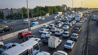 ترافیک سنگین در جاده شمال !