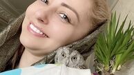 جغد مینیاتوری نفیسه روشن + عکس