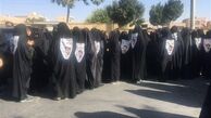 حضور بانوان ایرانی در مراسم تشییع شهید حججی+عکس