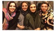 عکس نرگس محمدی و خواهرش در کنار میترا حجار در یک مراسم + عکس