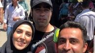 سوگل طهماسبی در بازار محلی + عکس