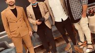 حمید لولایی و یوسف تیموری در یک برنامه‌ تلوزیونی + عکس