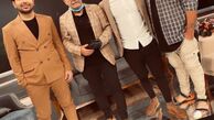 حمید لولایی و یوسف تیموری در یک برنامه‌ تلوزیونی + عکس
