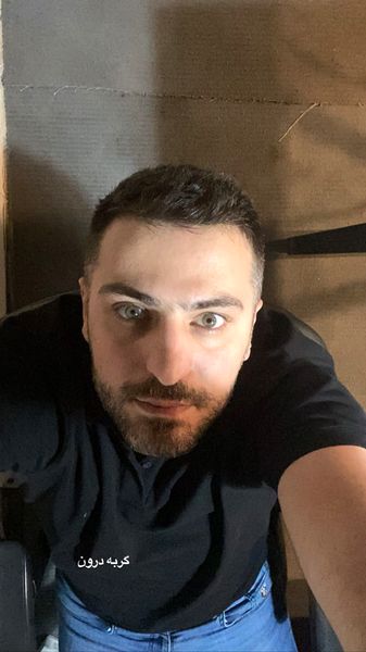 سلفی چپکی علی ضیا + عکس