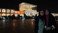 اصفهان گردی مژده لواسانی + عکس