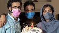 مهتاب کرامتی در تولد همکارش + عکس