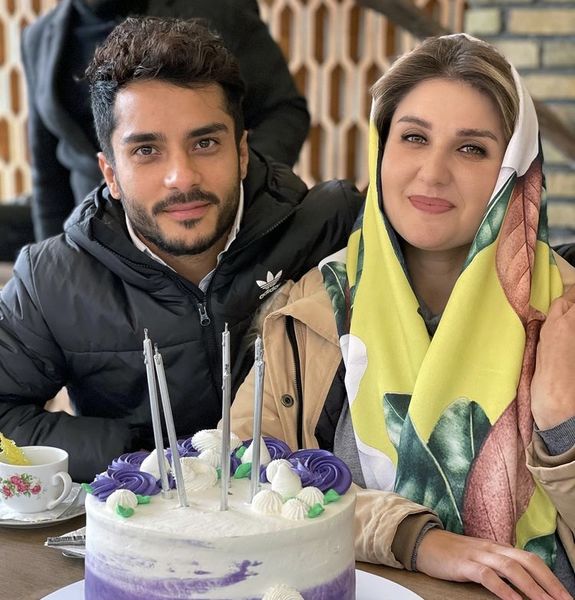 عکس جدید ساعد سهیلی با همسرش گلوریا هاردی