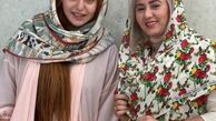 تبسم هاشمی با شال گل من گلی + عکس
