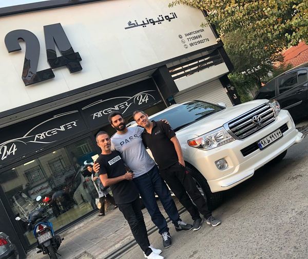 ماشین شاستی بلند منوچهر هادی + عکس