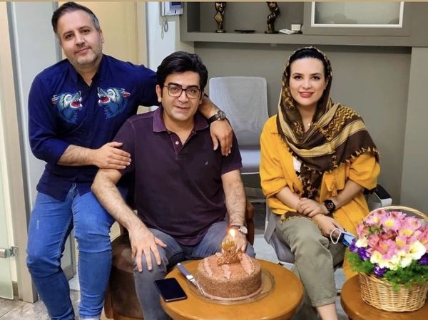 تولد امسال فرزاد حسنی با دوستانش + عکس