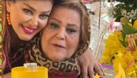 بهاره رهنما در تولد مادر هنرمندش + عکس