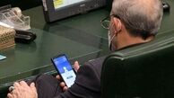 تصویر جنجالی یک نماینده مجلس ! 