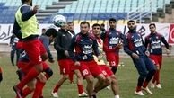 تمرینات پرسپولیس در پشت درهای بسته