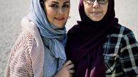 شیوا ابراهیمی در کنار مادرش + عکس