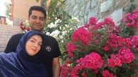 آزاده نامداری و همسرش بدون گندم