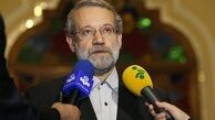 لاریجانی:خدا به همه شما صبر دهد
