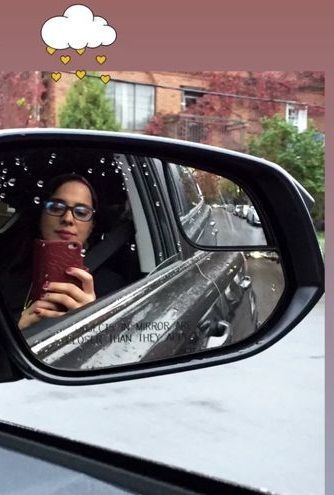 عکاسی روشنک عجمیان در یک روز بارانی + عکس