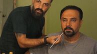 تبریک برزو ارجمند به گریمورش + عکس