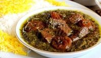 خورش آلو اسفناج شمالی را این طوری تهیه نمایید