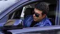 حسن شکوهی در ماشینش + عکس