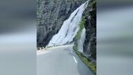 جاده‌ای فوق العاده دیدنی در نروژ+ فیلم