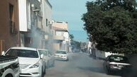 خیابان‎های بحرین صحنه زدوخورد مردم و پلیس شد+تصاویر