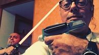 جوگیری فضایی آقای مجری+عکس