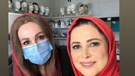 کمند امیرسلیمانی در اتاق گریم بچه محل + عکس