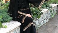 تیپ مشکی خاص خاله شادونه+عکس