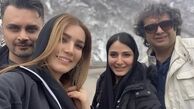 ماه عسل متین ستوده با دوستانشان + عکس