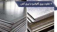 7 تفاوت ورق گالوانیزه با ورق آهن که باید بدانید